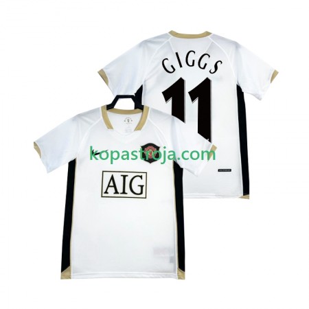 Billiga Fotbollströjor Manchester United GIGGS 11 Retro Borta tröja 2006-2007 Kortärmad